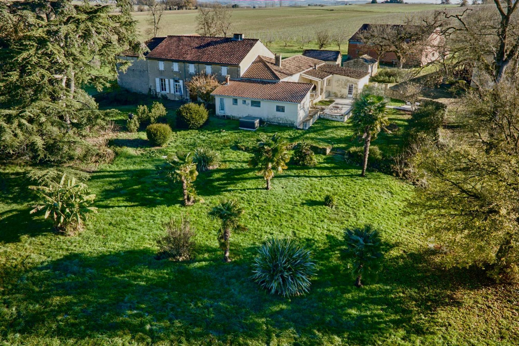 Chambres D'Hotes De Charme Avec Piscine - Le Clos Boissiere Valence-sur-Baïse Buitenkant foto